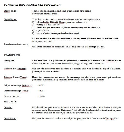 Drames sur les routes: une marche blanche pour dire "Stop au massacre"