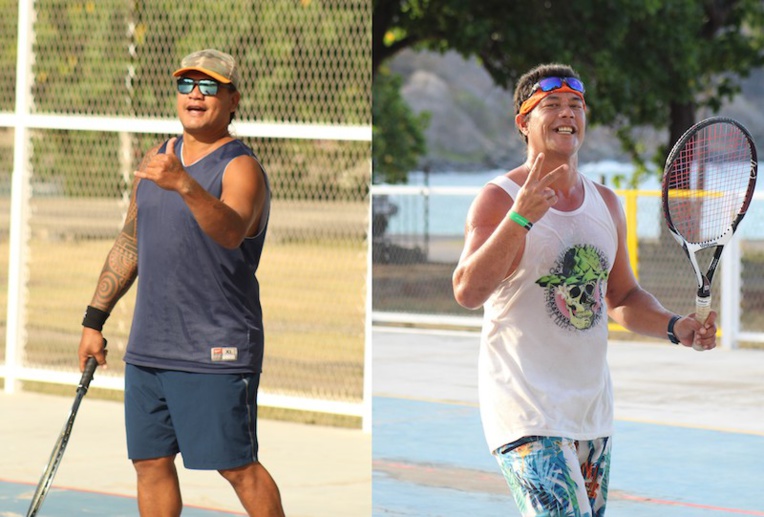 Pacôme Teheitaeva et Cédric Bonno, les fondateurs de l'AS Ua Pou tennis. Pacôme Teheitaeva et Cédric Bonno, les fondateurs de l'AS Ua Pou tennis.