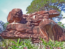 La sculpture du Taaone a été exclue de la cité scolaire de Pirae
