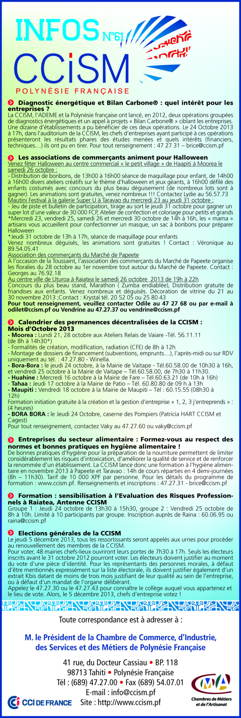 Infos CCISM N°61