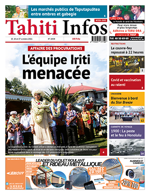 Cliquez sur la Une pour lire le journal