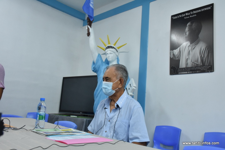 Oscar Temaru pour l'obligation vaccinale et le pass sanitaire Oscar Temaru pour l'obligation vaccinale et le pass sanitaire