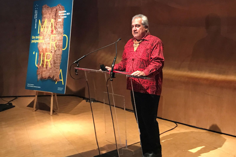 Le Maro'ura exposé au Quai Branly Le Maro'ura exposé au Quai Branly