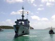 La marine française montre pavillon dans le Pacifique