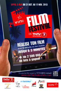 Seconde édition du Vini film festival on Tntv : c’est parti !