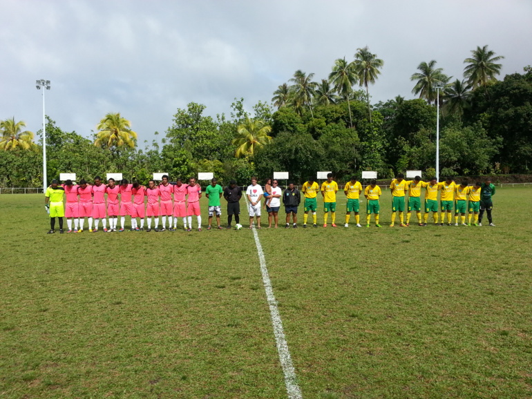 Les athlètes de Taravao en rose, la couleur préférée de Keala