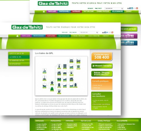 Mise en ligne du nouveau site internet Gaz de Tahiti et Grand jeu concours