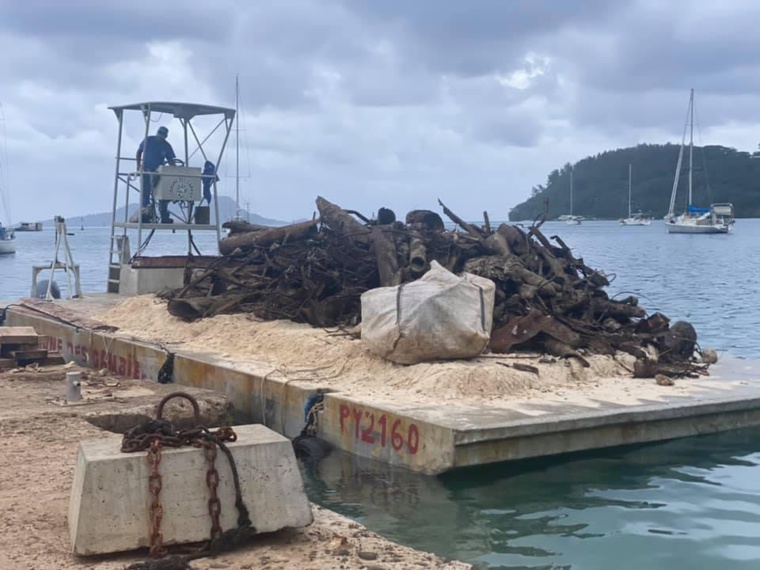 La dépollution de Mangareva a débuté La dépollution de Mangareva a débuté
