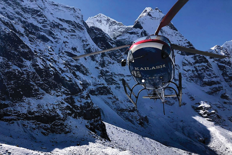 Kailash Helicopter Services / AFP Kailash Helicopter Services / AFP
