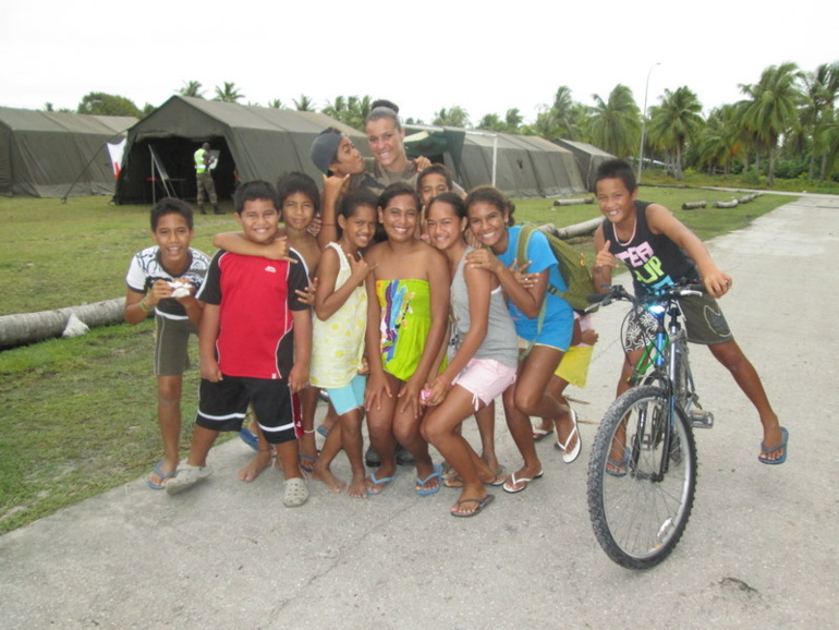 Pendant plus d'une semaine, militaires et civils auront vécu en parfaite co-opération. Les enfants ont eu l'occasion d'assister aux diverses animations du camp.