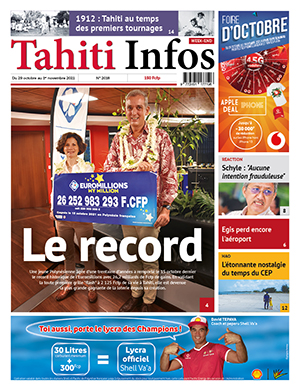 Cliquez sur la Une pour lire le journal Cliquez sur la Une pour lire le journal