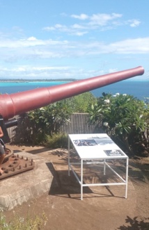 ​Les canons de Bora Bora restaurés