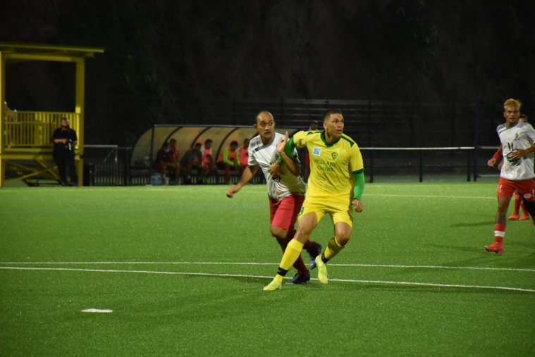 Pour sa première sous le maillot de Tefana, Tearii Labaste a inscrit un doublé. Pour sa première sous le maillot de Tefana, Tearii Labaste a inscrit un doublé.