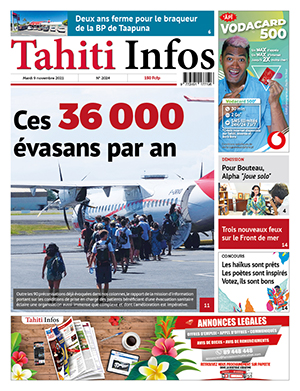 Cliquez sur la Une pour lire le journal