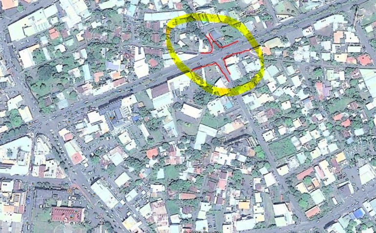 Le carrefour Prince Hinoi/Paraita fermé jusqu'à l'installation d'un feu