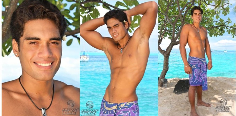 Candidat n°8 - Hoanui (1er Dauphin de Mister Paea 2013) 1m87, 87kg, Etudiant dans le domaine des énergies renouvelables