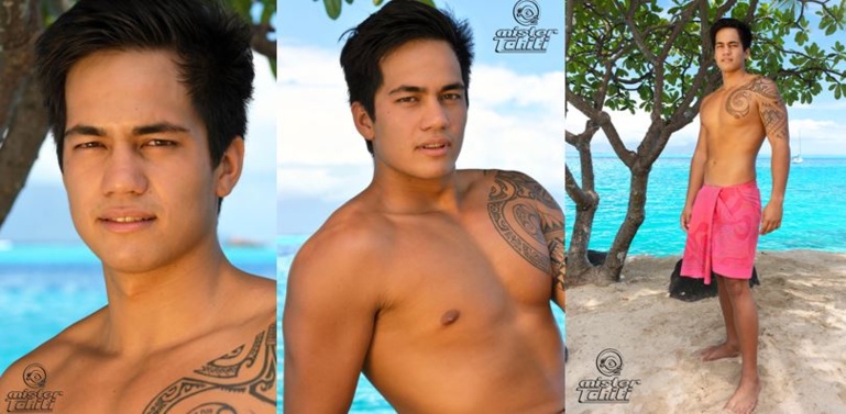 Candidat n°10 - Manuhiki (Mister Punaauia 2013) 1m85, 85kg, Etudiant en BTS Assistant Manager