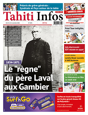 Cliquez sur la Une pour lire le journal