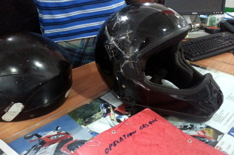 Deux opérations 'Échange ton vieux casque' à Papeete et Moorea Deux opérations 'Échange ton vieux casque' à Papeete et Moorea