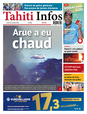 Cliquez sur la Une pour lire le journal Cliquez sur la Une pour lire le journal