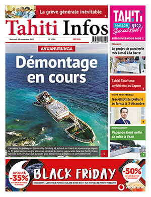 Cliquez sur la Une pour lire le journal