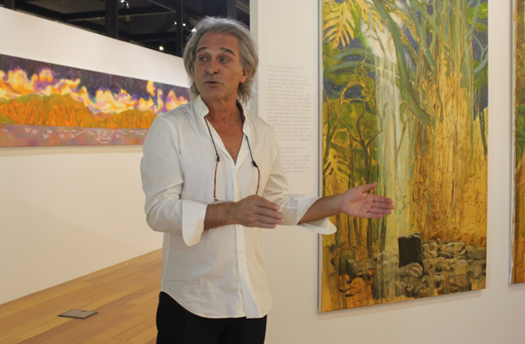 Les escales polynésiennes de Titouan Lamazou au musée Les escales polynésiennes de Titouan Lamazou au musée