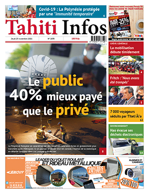 Cliquez sur la Une pour lire le journal