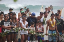 L’hommage à Gen IMAI, le surfeur décédé à Papara, a été grandiose
