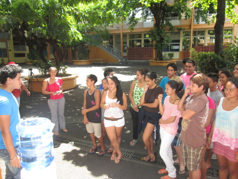Semaine européenne de réduction des déchets : Le collège Pomare IV se mobilise Semaine européenne de réduction des déchets : Le collège Pomare IV se mobilise