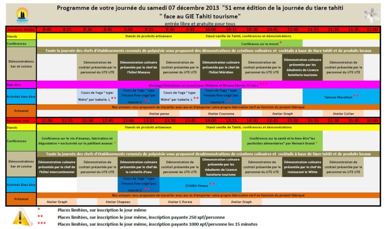 51ème édition de la "Journée du Tiare Tahiti" 51ème édition de la "Journée du Tiare Tahiti"