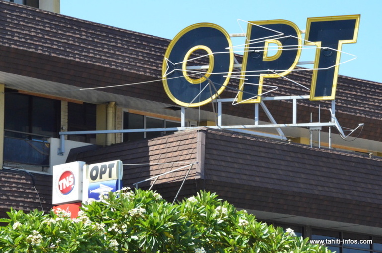 Le siège de l'Office des Postes et télécommunications (OPT) à Papeete Le siège de l'Office des Postes et télécommunications (OPT) à Papeete
