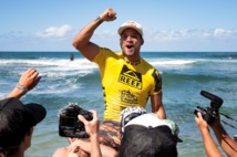 Surf-Reef Hawaiian Pro Hawaii. Michel Bourez  remporte l’épreuve pour la deuxième fois.