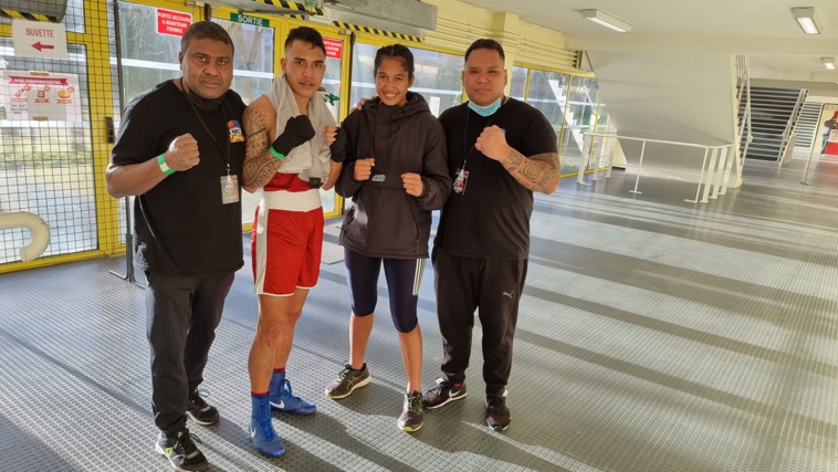 Tautua Dauphin et Hereani Temarono combattront pour les ceintures de champion, ce samedi, à Pontoise. (photo : Eric Dauphin)