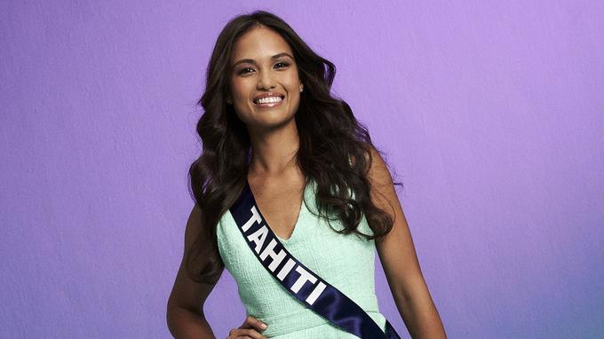Tumateata Buisson, Miss Tahiti 2021 en lice pour l'élection Miss France