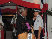 Cocktail ministériel à la résidence: Victorin Lurel remet 5 médailles d'honneurs