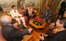 Visite polynésienne pour le chef de la diplomatie néo-zélandaise Murray McCully Visite polynésienne pour le chef de la diplomatie néo-zélandaise Murray McCully