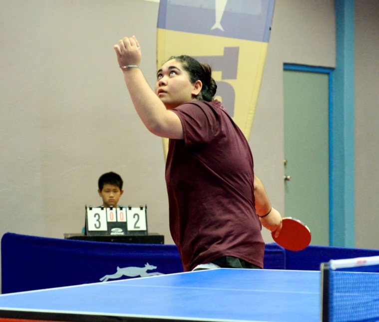 Heimoe Wong est depuis deux saisons la figure de proue du tennis de table féminin Heimoe Wong est depuis deux saisons la figure de proue du tennis de table féminin