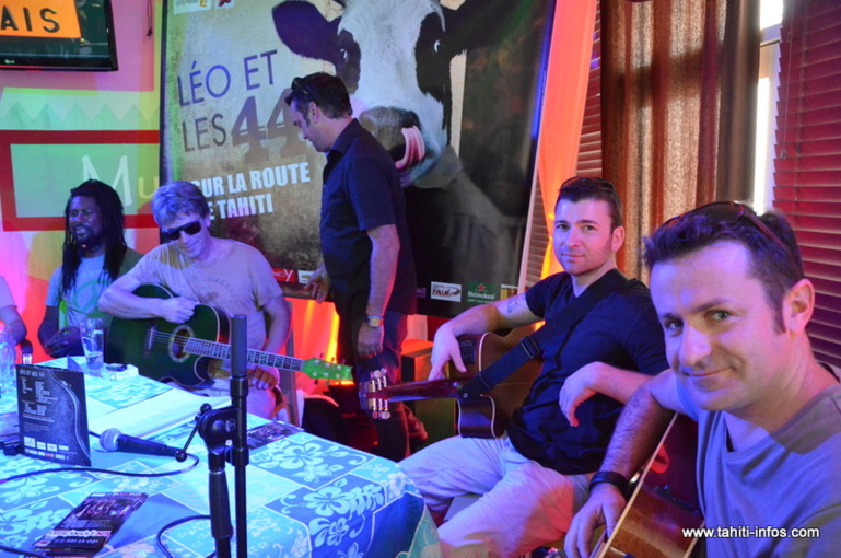 Léo et les 44, un album et six concerts gratuits Léo et les 44, un album et six concerts gratuits