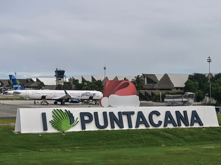 Photo d'illustration d'un aéroport de République dominicaine. Daniel SLIM / AFP Photo d'illustration d'un aéroport de République dominicaine. Daniel SLIM / AFP