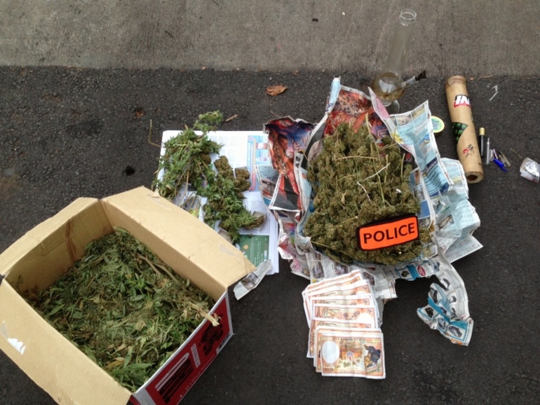 La police interpelle un mécano à la main verte