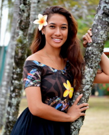 Teuira Napa, 20 ans, couronnée Miss Pacifique Sud 2013