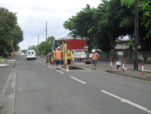 Eau potable 2014 : Des travaux pour la pose de 11 hydro-stabilisateurs à Pirae