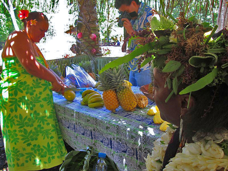Une première pour le fenua: une ambassadrice américaine reçue à Vairao Une première pour le fenua: une ambassadrice américaine reçue à Vairao