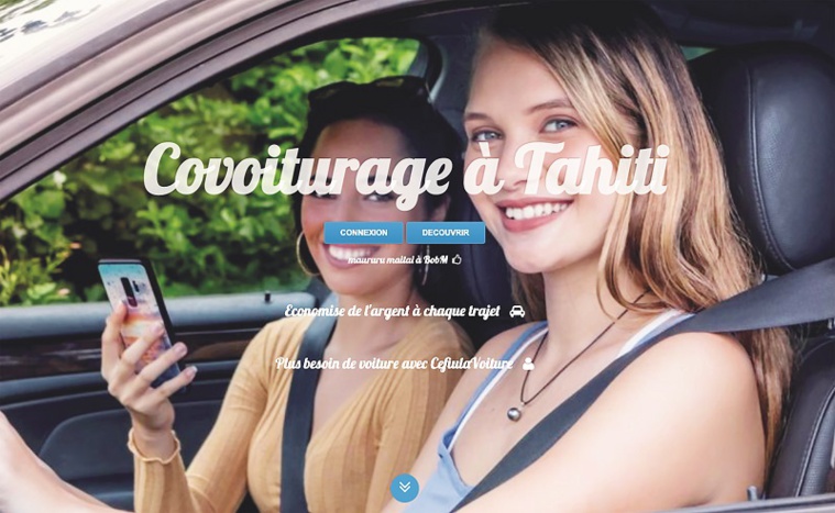 Le covoiturage s'implante au fenua Le covoiturage s'implante au fenua