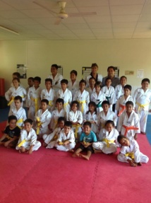 Premier passage de grade pour le Taekwondo Faa'a Premier passage de grade pour le Taekwondo Faa'a