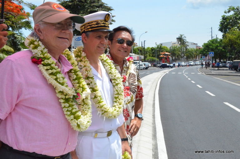 La 2 x 2 voies de l'avenue Clemenceau inaugurée