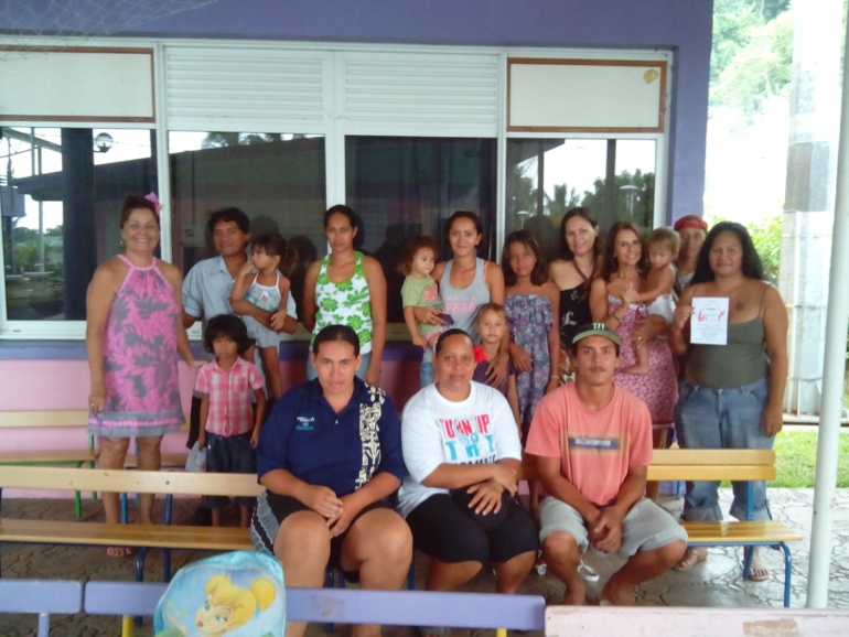 Oahei no Punaauia mène des actions de solidarité à Punaauia