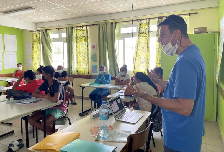 Les futurs lycéens de Hao planchent sur leur avenir Les futurs lycéens de Hao planchent sur leur avenir