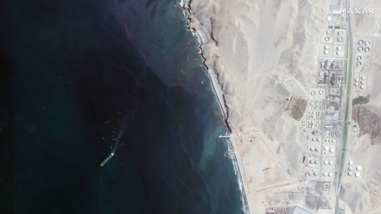 Satellite image ©2022 Maxar Technologies / AFP Satellite image ©2022 Maxar Technologies / AFP