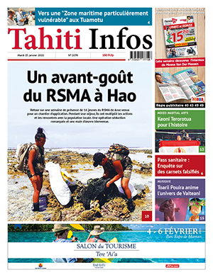 Cliquez sur la Une pour lire le journal Cliquez sur la Une pour lire le journal